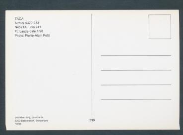 TACA, Airbus A320-233