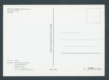 Preview: BRITISH AIRWAYS, BOEING B-737-300