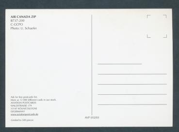 Preview: AIR CANADA ZIP; B737-200