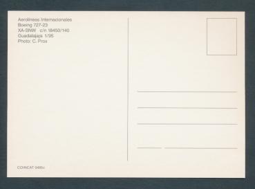 Preview: AEROLINEAS INTERNACIONALES,  BOEING -727-140