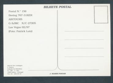 Preview: AIRTOURS, Boeing 767-31KER,