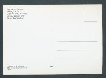 Preview: AEROSWEET AIRLINES, Boeing 737-2L9