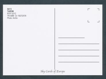 Preview: TAROM, B707-321C