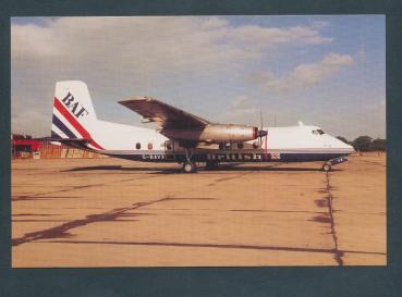 BAF BRITISH AIR FERRIES, Dart Herald 214