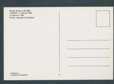 Preview: NOVAIR, Boeing 737-46B