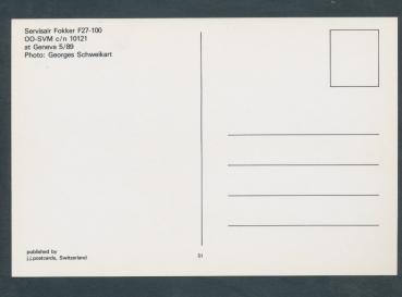 Preview: SERVISAIR, Fokker F27-100