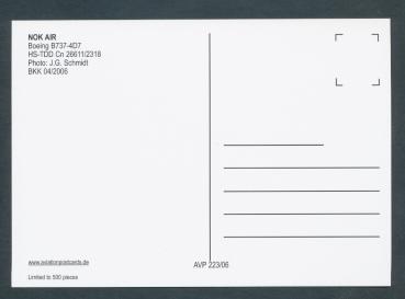 Preview: NOK AIR, Boeing B737-4D7