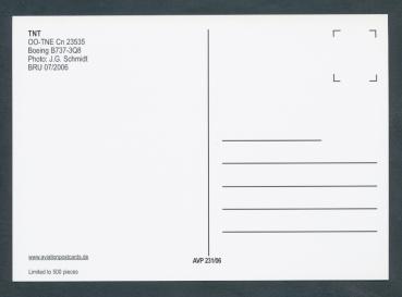 Preview: TNT, Boeing B737-308