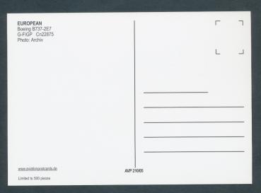 Preview: EUROPEAN, B737-2E7