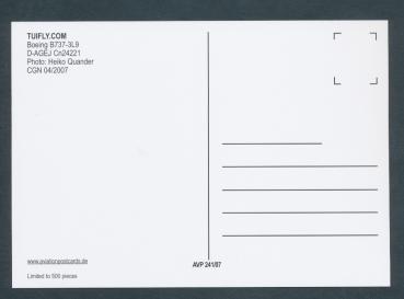 Preview: TUIfly.com, Boeing B737-3L9