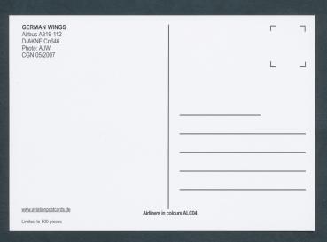 Preview: GERMAN WINGS, AIRBUS A319-112