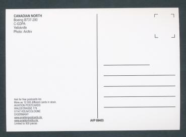 Preview: CANADIAN NORTH, Boeing B737-200