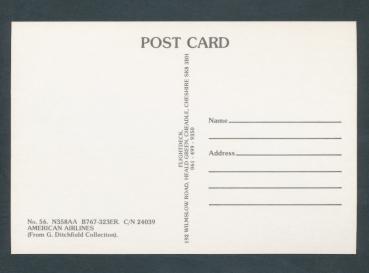 Preview: AMERICAN AIRLINES, B767-323ER