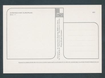 Preview: BEA BIRMINGHAM EUROPEAN, BAC 11
