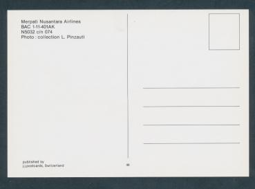 Preview: MERPATI NUSANTARA AIRLINES, BAC 1-11-401AK