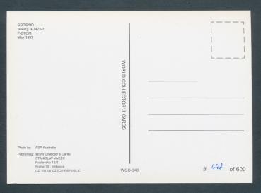 Preview: CORS AIR, Boeing B-747SP