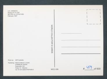 Preview: US AIRWAYS,  Boeing B-737-3B7