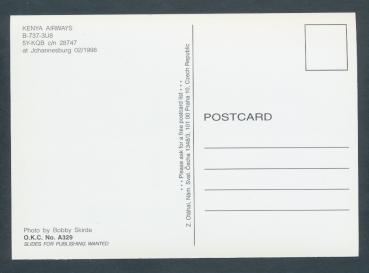 Preview: KENYA AIRWAYS, B-737-3U8