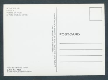 Preview: ROYAL BRUNEI, Fokker 100