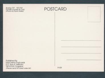 Preview: FRONTIER, Boeing 737