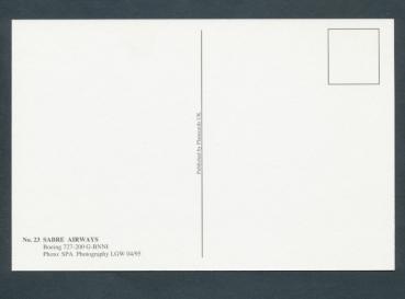 Preview: SABRE AIRWAYS, Boeing 727-200