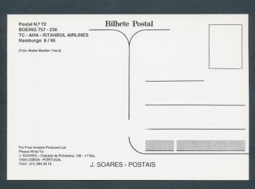 Preview: ISTANBUL AIRLINES, Boeing 757-236