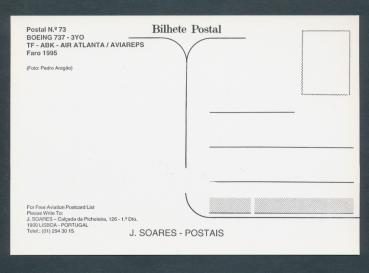 Preview: AVIAREPS, Boeing 737-3Y0