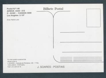 Preview: CANADA 3000, Airbus A320-212