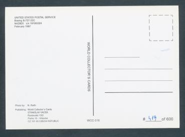 Preview: UNITED STATES POSTAL SERVICE, Boeing B-727-22C