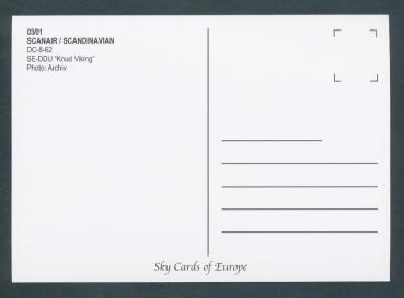 Preview: SCANAIR/SCANDINAVIAN, DC-8-62