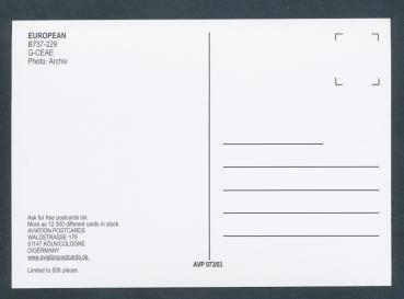 Preview: EAL EUROPEAN, B737-229