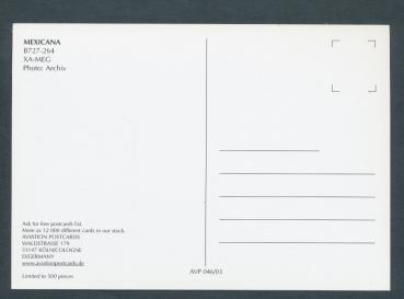 Preview: MEXICANA, B727-264