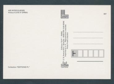 Preview: AIR INTER EUROPE, Airbus A319