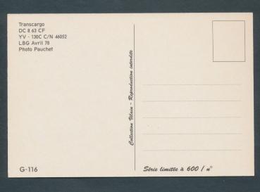 Preview: VENEZUELA TRANSCARGO, DC 8 63 CF