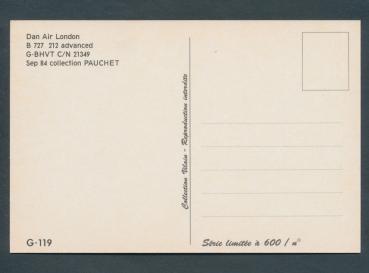 Preview: DAN AIR LONDON, B727 212 advanced