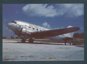 EAGLE WINGS ST. LUCIA, McDDouglas DC-3