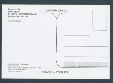 Preview: BM BRITISH MIDLAND, Fokker 70