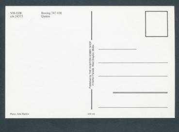 Preview: QANTAS, Boeing 747-438