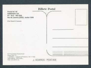 Preview: RIO SUL, Empraer 120