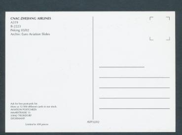 Preview: CNAC-ZHEJIANG AIRLINES