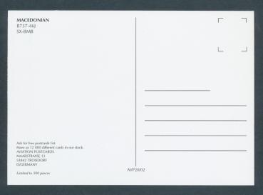 Preview: MACEDONIAN, B737-46J