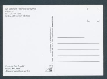 Preview: GB AIRWAYS/BRITISH AIRWAYS, A320-232