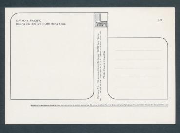 Preview: CATHAY PACIFIC, Boeing 747-400