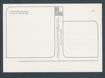 Preview: SINGAPORE AIRLINES, Boeing 747-400