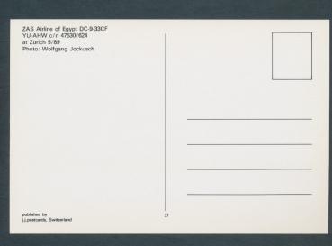 Preview: AIRLINE OF EGYPT, DC-9-99-33CF