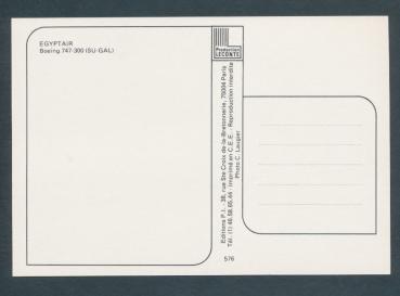 Preview: EGYPTAIR, Boeing 747-300