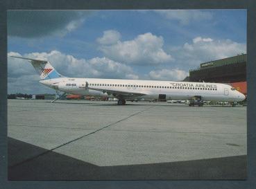 CROATIA AIRLINES, Flughafen Hannover Langenhagen, McDonnell Douglas MD-82