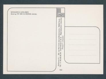 Preview: MONARCH AIRLINES, Boeing 737-300