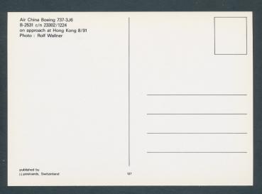 Preview: AIR CHINA, Boeing 737-3J6