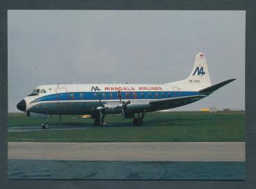 MANDALA AIRLINES, Viscount 838